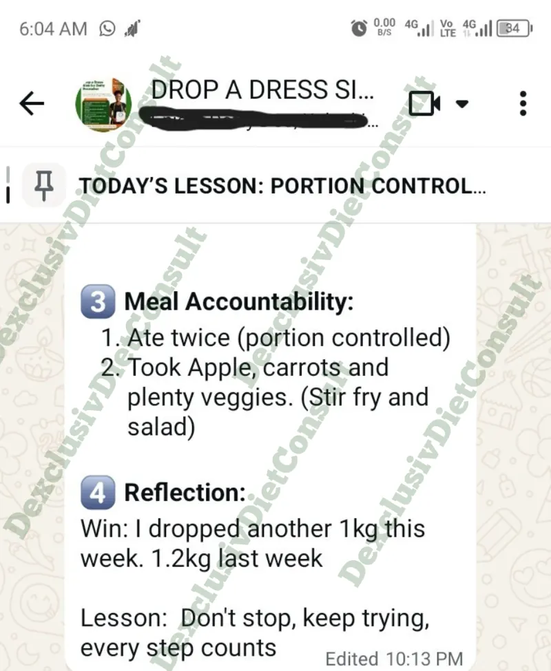 Client review screenshot 4